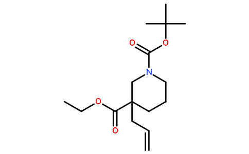 1,3-PIPERIDINEDICARBOXYLIC ACID,3-(2-PROPEN-1-YL)-,1-(1,1-DIMETHYLETHYL) 3-ETHYL ESTER