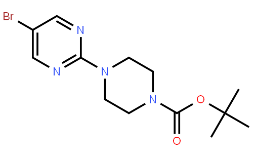 tert-Butyl 4-(5-bromopyrimidin-2-yl)piperazine-1-carboxylate