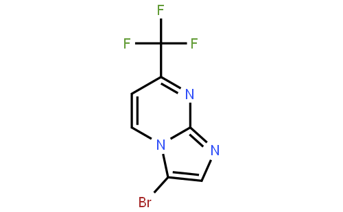 3-溴-7-(三氟甲基)咪唑并[1,2-a]嘧啶