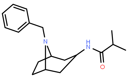 N-(8-苄基-8-氮杂双环[3.2.1]辛-3-基-外向)-2-甲基丙酰胺