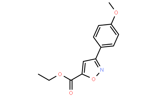 Ethyl 3-(4-methoxyphenyl)isoxazole-5-carboxylate