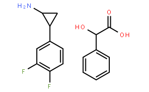 (1R,2R)-2-(3,4-difluorophenyl)cyclopropanamine(S)-(carboxylato(phenyl)methyl)holmium
