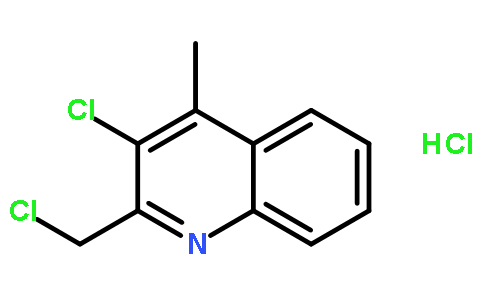 3-Chloro-2-(chloromethyl)-4-methylquinoline hydrochloride