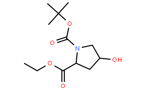 (2S,4R)-1-tert-Butyl 2-ethyl 4-hydroxypyrrolidine-1,2-dicarboxylate