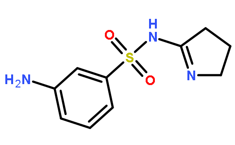 3-Amino-N-(3,4-dihydro-2H-pyrrol-5-yl)benzenesulfonamide