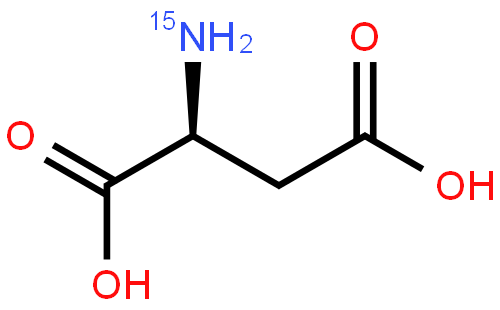 L-天冬氨酸-<sup>15</sup>N