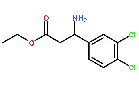 Ethyl 3-amino-3-(3,4-dichlorophenyl) propanoate