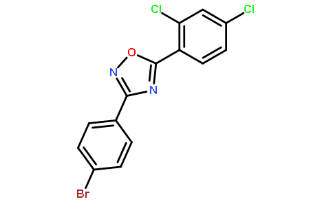 3-(4-Bromophenyl)-5-(2,4-dichlorophenyl)-1,2,4-oxadiazole