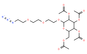 2-[2-(2-叠氮乙氧基)乙氧基]乙基-2,3,4,6-四-O-乙酰基-D-半乳糖皮蒽
