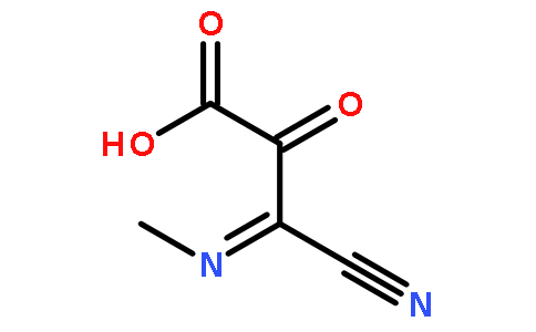 (E)-3-氰基-3-(甲基亚氨基)-2-氧代丙酸