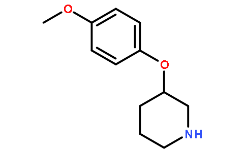 3-(4-Methoxyphenoxy)piperidine