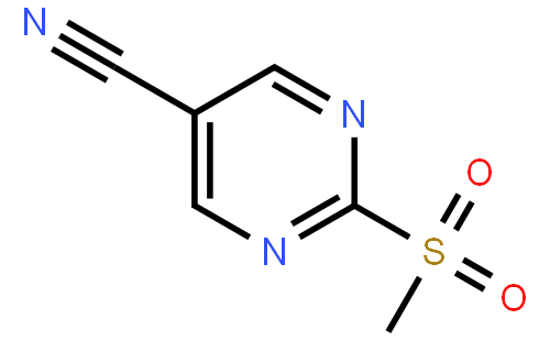 2-(Methylsulfonyl)pyrimidine-5-carbonitrile