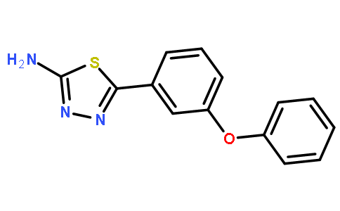 2-氨基-5-(3-苯氧基苯基)-1,3,4-噻二唑