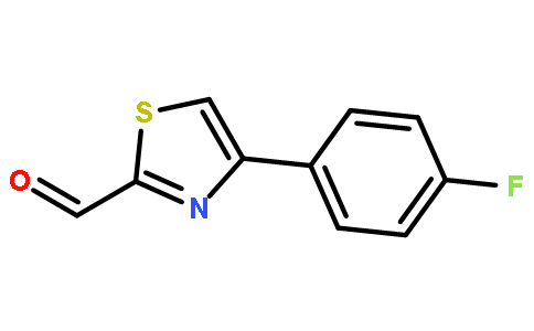 4-(4-FLUOROPHENYL)-1,3-THIAZOLE-2-CARBALDEHYDE