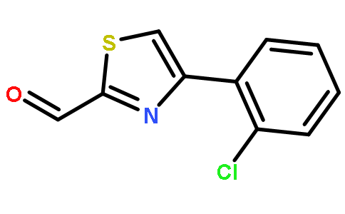 4-(2-CHLOROPHENYL)-1,3-THIAZOLE-2-CARBALDEHYDE