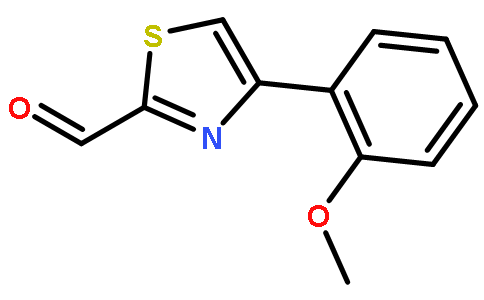 4-(2-METHOXYPHENYL)-1,3-THIAZOLE-2-CARBALDEHYDE