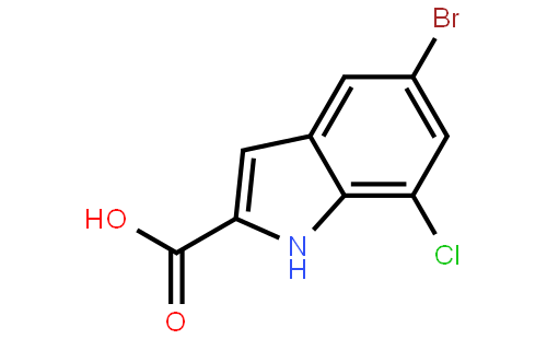 5-Bromo-7-chloro-1H-indole-2-carboxylic acid