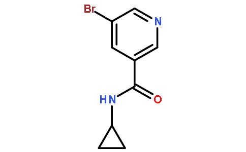 5-Bromo-N-cyclopropylnicotinamide