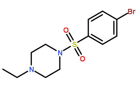 1-(4-BROMOPHENYLSULFONYL)-4-ETHYLPIPERAZINE
