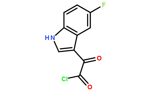 2-(5-fluoro-1H-indol-3-yl)-2-oxoacetyl chloride