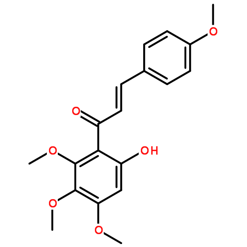 (E)-1-(6-hydroxy-2,3,4-trimethoxyphenyl)-3-(4-methoxyphenyl)prop-2-en-1-one