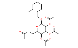 1-O-辛基-β-D-吡喃葡萄糖苷2,3,4,6-四乙酸盐