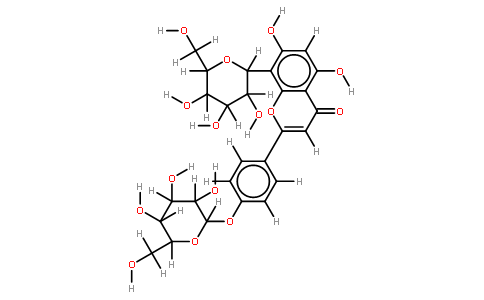 Glucosylvitexin； 4'-O-Glucosylvitexin;Vitexin-4'-O-Glucoside