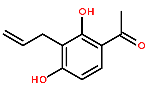 1-(3-烯丙基-2,4-二羟基苯基)乙酮