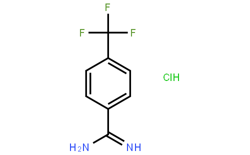 4-(trifluoromethyl)benzenecarboximidamide hydrochloride (1:1)