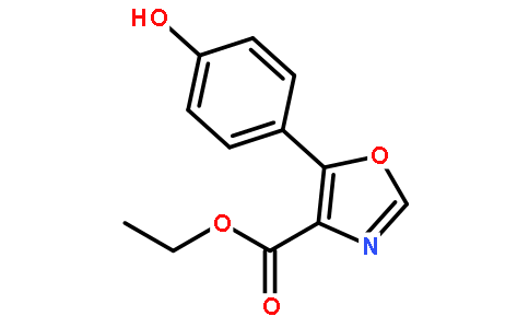 Ethyl 5-(4-hydroxyphenyl)oxazole-4-carboxylate