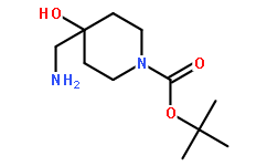 tert-butyl 4-(aminomethyl)-4-hydroxytetrahydro-1(2H)-pyridinecarboxylate