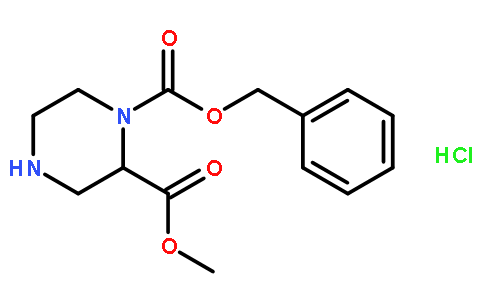 1-Benzyl 2-methyl piperazine-1,2-dicarboxylate hydrochloride