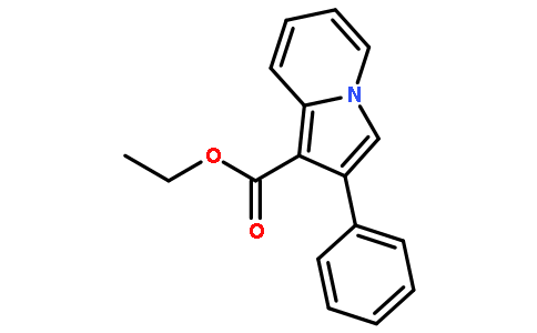 2-Phenyl-indolizine-1-carboxylic acid ethyl ester