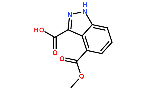 4-(Methoxycarbonyl)-1H-indazole-3-carboxylic acid