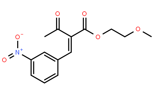 3-硝基苯叉基乙酰乙酸甲氧乙酯