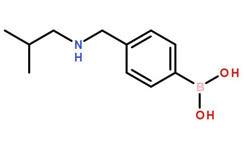 4-[[(2-methylpropyl)amino]methyl]phenylboronic acid