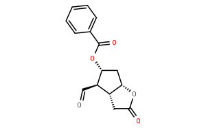 (3AR,4R,5R,6AS)-5-(BENZOYLOXY)HEXAHYDRO-2-OXO-2H-CYCLOPENTA[B]FURAN-4-CARBOXALDEHYDE