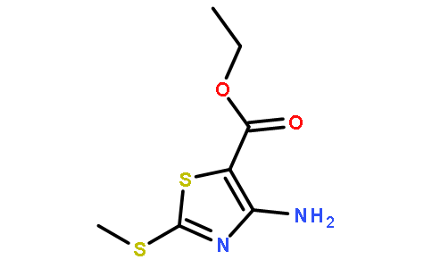 ETHYL 4-AMINO-2-(METHYLTHIO)-1,3-THIAZOLE-5-CARBOXYLATE