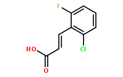 3-(2-氯-6-氟苯基)丙烯酸