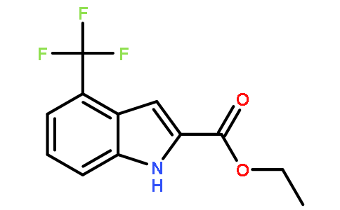 Ethyl 4-(trifluoromethyl)-1H-indole-2-carboxylate