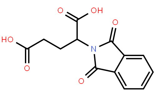 pht-谷氨酸(cas:340-90-9) 结构式图片