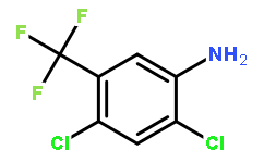 2,4-dichloro-5-(trifluoromethyl)benzenamine