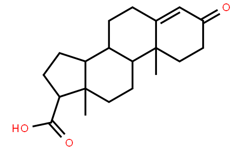 3-氧代-雄甾-4-烯-17beta-羧酸