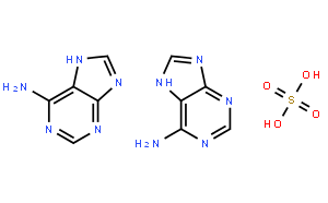 7H-嘌呤-6-胺硫酸盐(2:1)