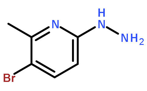 3-Bromo-6-hydrazinyl-2-methylpyridine