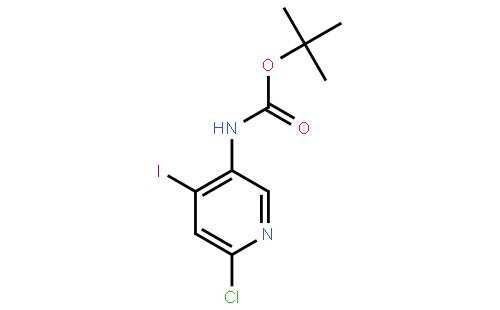 tert-Butyl (6-chloro-4-iodopyridin-3-yl)carbamate