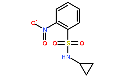 N-Cyclopropyl-2-nitrobenzenesulfonamide
