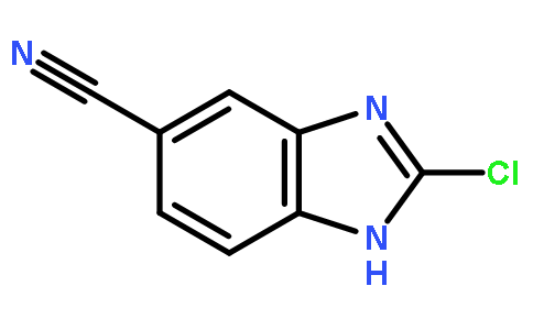 2-Chloro-1H-benzo[d]imidazole-5-carbonitrile