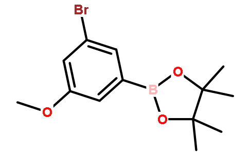 3-溴-5-甲氧基苯基硼酸频那醇酯