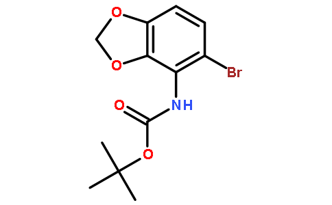 TERT-BUTYL (5-BROMO-1,3-BENZODIOXOL-4-YL)CARBAMATE